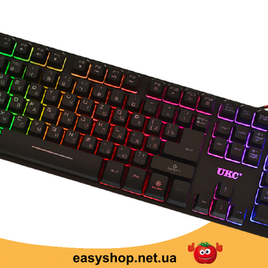 Игровая клавиатура с подсветкой UKC ZYG-800