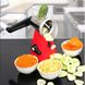 Овочерізка мультислайсер Tabletop Drum Grater Kitchen Master - Ручна терка шинковка для овочів і фруктів Топ