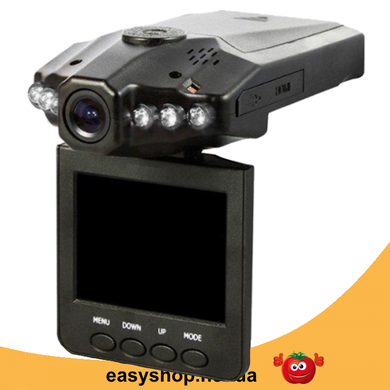 Автомобільний відеореєстратор HD DVR 198 2.5 lcd - автореєстратор зі звуком і нічний зйомкою Топ