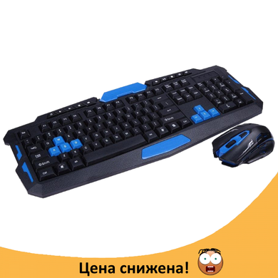 Бездротова ігрова клавіатура з мишею HK-8100