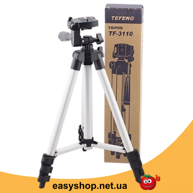 Штатив Tripod 3110 - універсальний телескопічний штатив тринога для телефону, фотоапарата, екшн камери Топ
