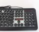 Ігрова клавіатура і миша з підсвічуванням UKC HK3970, комплект дротова клавіатура і миша для ПК та ноутбука, Черный
