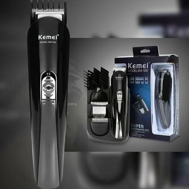 Профессиональная машинка для стрижки Kemei KM 600 11 в 1 - Беспроводная машинка, триммер для волос, бритва