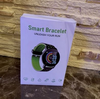 Фитнес-браслет Smart Band 119 Plus - Смарт часы, фитнес браслет, фитнес часы Черные