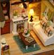 Будиночок "Ностальгія" - Конструктор для дітей з дерева, ляльковий будиночок, модель будиночка ручної збірки, 3D пазл