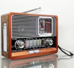 Радиоприемник Everton RT-330, портативный радиоприемник с фонариком, Bluetooth FM USB SD