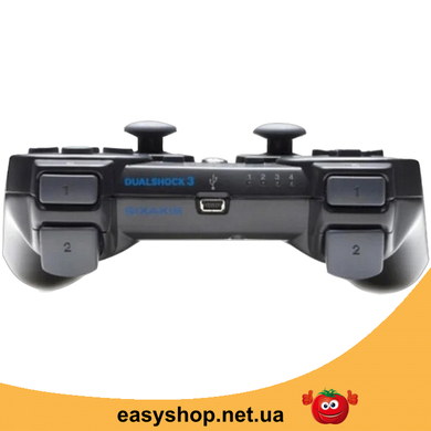 Ігровий джойстик PS3A Sony Doublesho, Бездротової bluetooth контролер для соні плейстейшн 3 Чорний