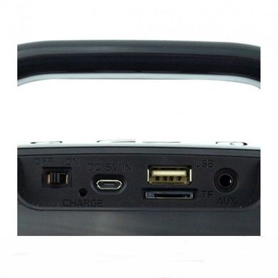 Портативная колонка GOLON RX-1829BT, беспроводная колонка с радио, USB, SD, Bluetooth, дисплеем, сабвуфером