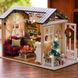 Будиночок "Різдвяна ніч" - Конструктор для дітей з дерева, ляльковий будиночок, модель будиночка ручної збірки