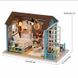Домик "Марсель" - Конструктор для детей из дерева, кукольный домик, модель домика ручной сборки